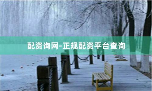 配资询网-正规配资平台查询