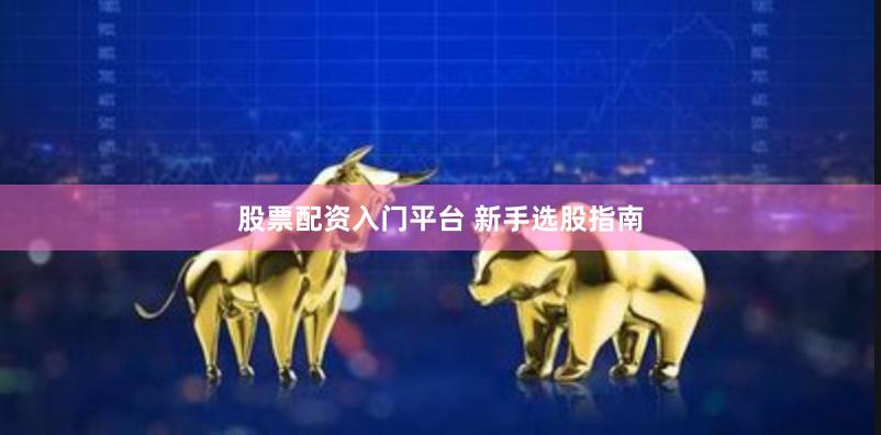 股票配资入门平台 新手选股指南